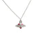 ヴィヴィアンウエストウッド VIVIENNE WESTWOOD DIAMANTE HEART ネックレス 630203BM-02P383 レディース シルバー